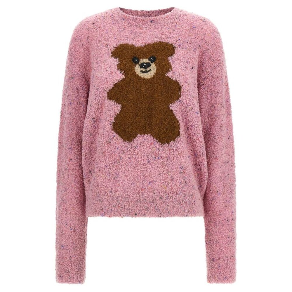 Moschino Multicolor Virgin Wool Women's Cardigan